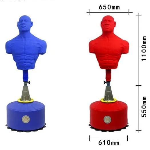 Silicone gel training mannequin for body building boxe Sand bag Fitness
