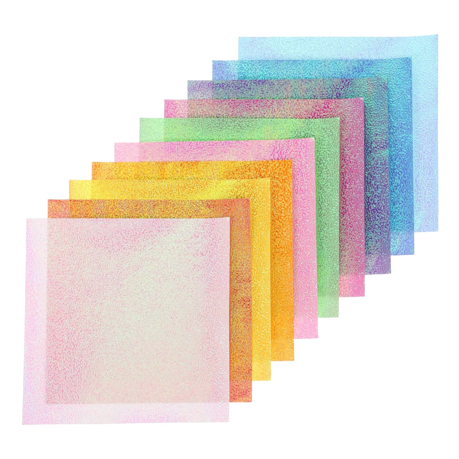 50Pcs Shimmering Origami Paper Bulk Pack Delicate Folding Craft Paper for DIY Art Projects Classroom Camping Creative Activities