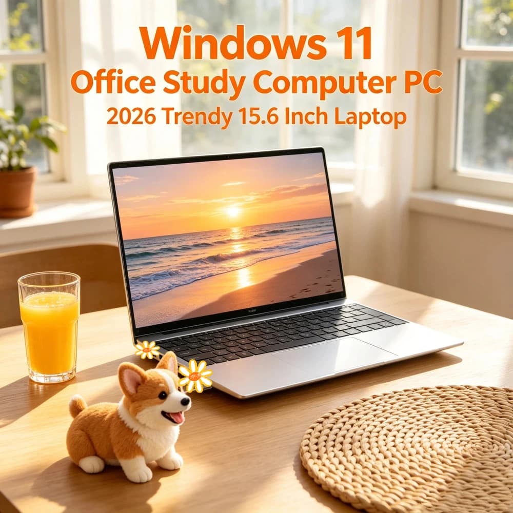 Ultimo Modello 2026 Laptop Ultra Sottile 15.6" Intel Core i7-8650U 32GB RAM 2TB SSD M.2 Windows 11 Pro Perfetto per Ufficio e Studio