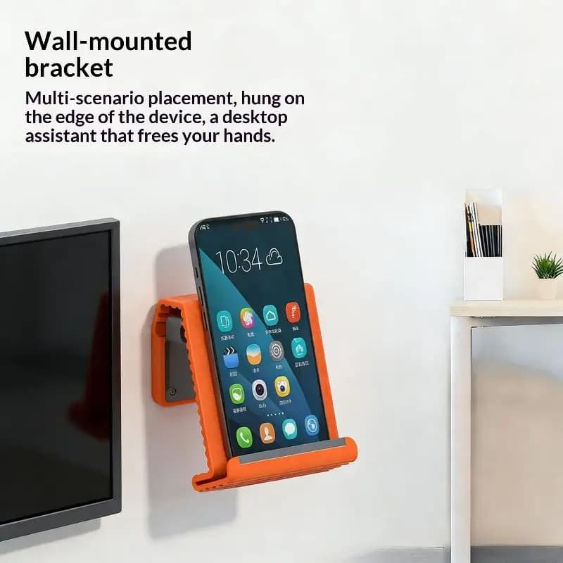 Foldable Silicone Phone Tablet Stand Flexible Adjustable Universal Desktop Holder For Laptop Bed Office Travel