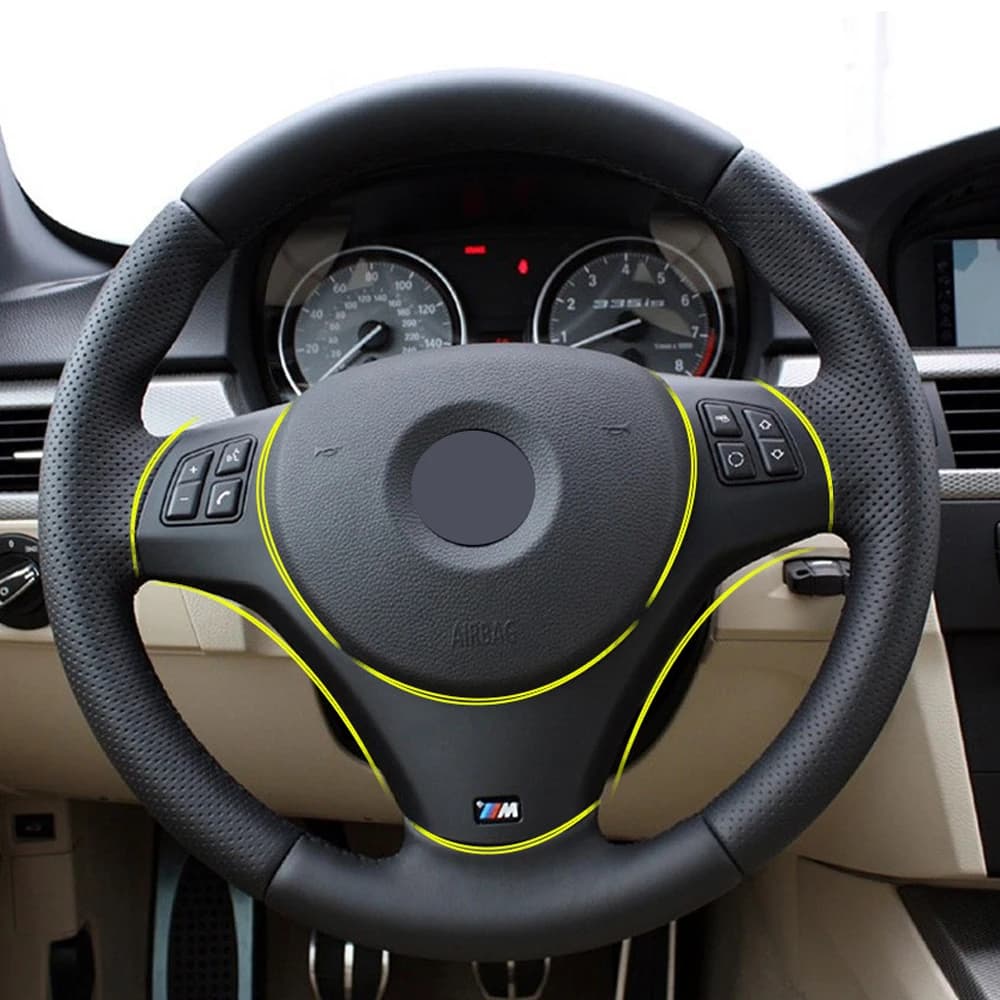 Auto Flyer Cover Decoration Panel for BMW 1 3 Series E87 E90 E92 E93 2005-2012 Trim Printer Sticker Accessories Auto