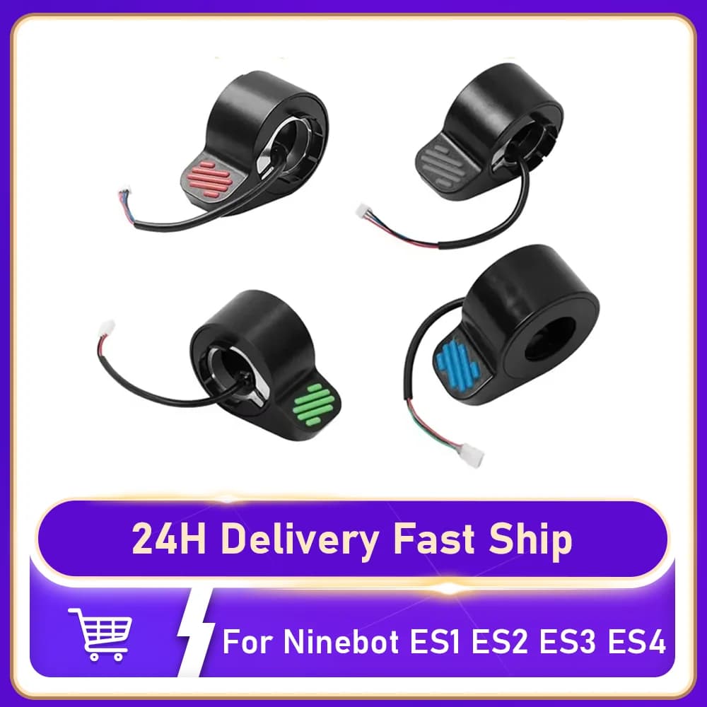 Speed Controller Finger Button Throttle Accelerator Part for Ninebot ES1 ES2 ES3 ES4 Thumb Throttle Electric Scooter Accessories