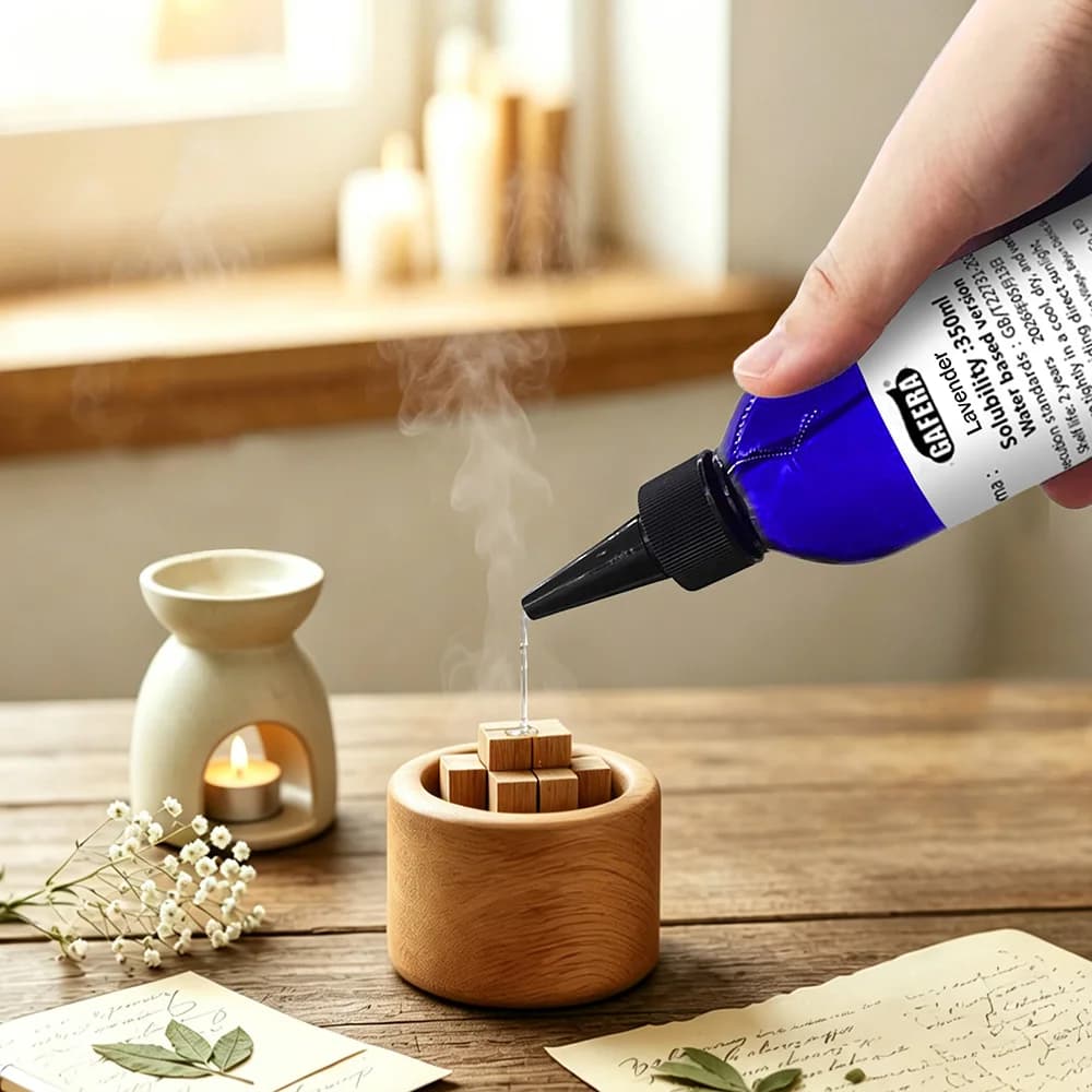GAFERA 250ml(8.45 fl.oz) Sandalwood Essential Oil - For Diffuser Wood, All Waterless Diffuser, Reed Diffuser Replenishes Essence