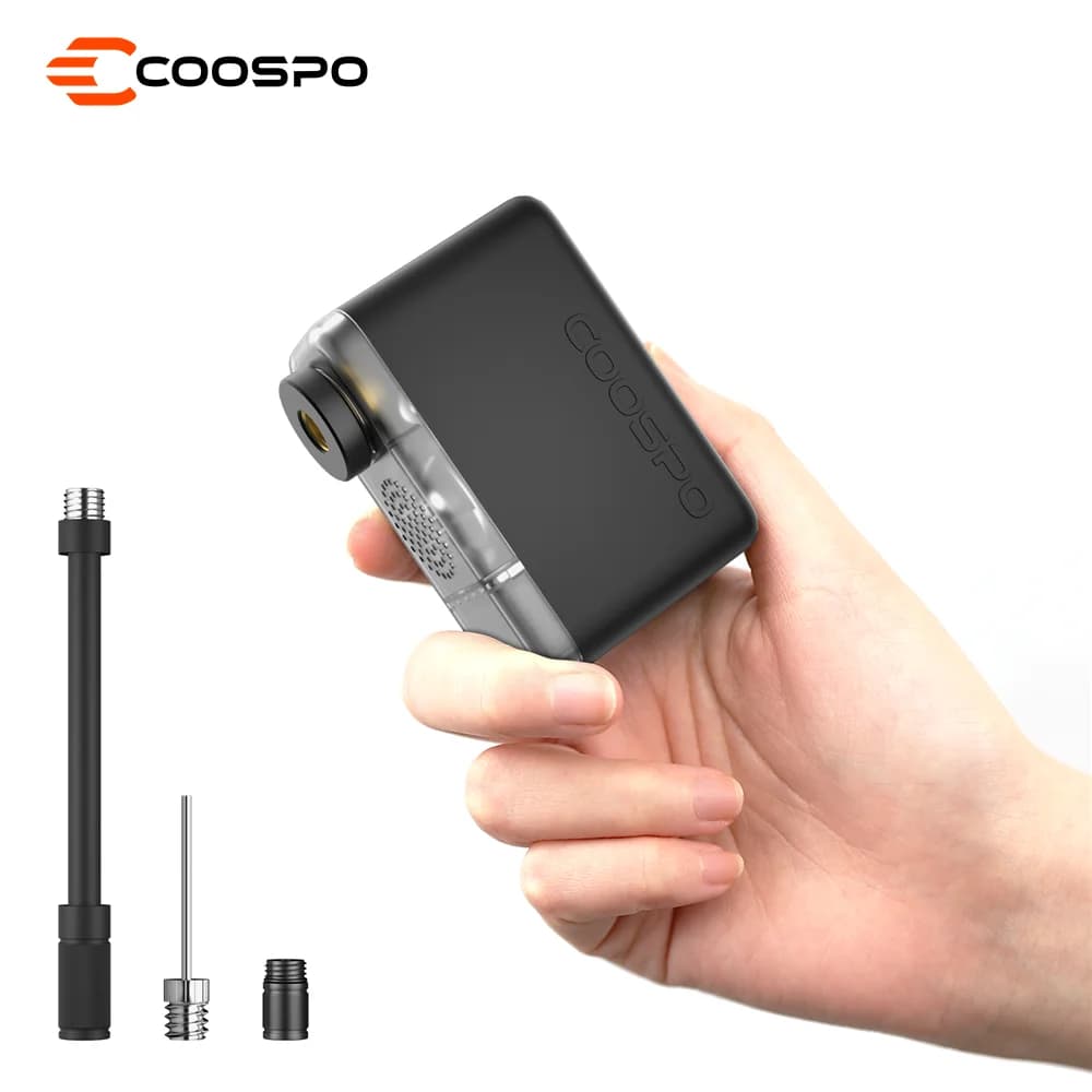 COOSPO X1 Mini Pompa Bici Elettrica 120PSI 500mAh Portatile Ricaricabile MTB Bici Aria Gonfiatore Digitale Schrader Presta Valvola Della Gomma