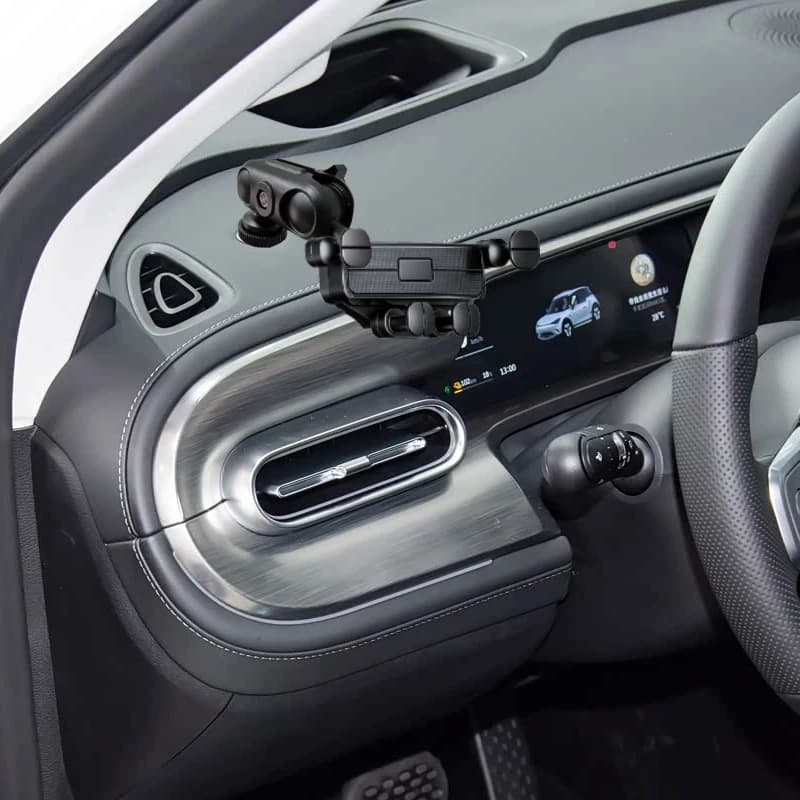 For Voyah X8/Free+/ZhiYin/Chasing Light L/Zhuigang L/L6/smart # 1 car phone holder hands-free navigation phone clip holder