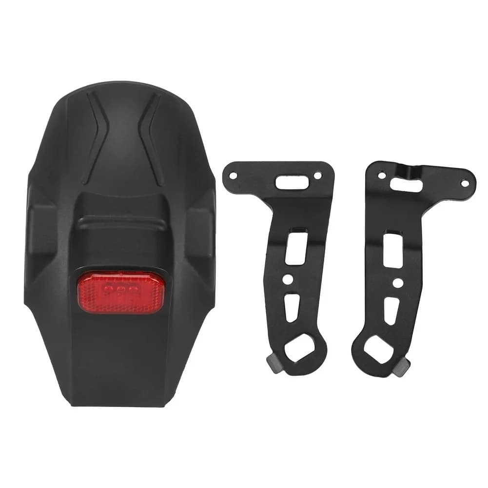 Kit parafango posteriore per scooter per Kukirin G2/Master Gruppo fanale posteriore parafango posteriore per scooter con targa e staffa sinistra/destra