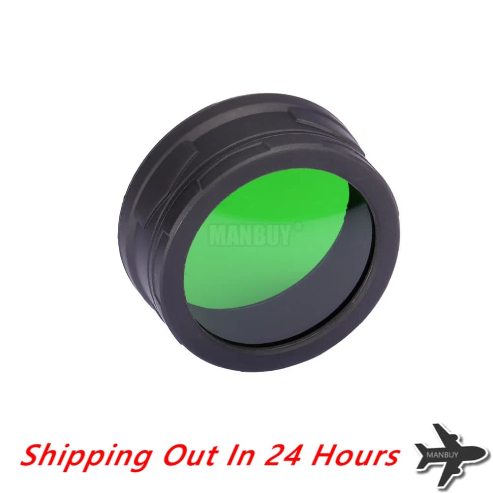 Filtro NITECORE torcia con lente in vetro rivestito minerale diffuso con testa accessori da 50mm NFR50 NFG50 per il nuovo P30 P36 TM06s