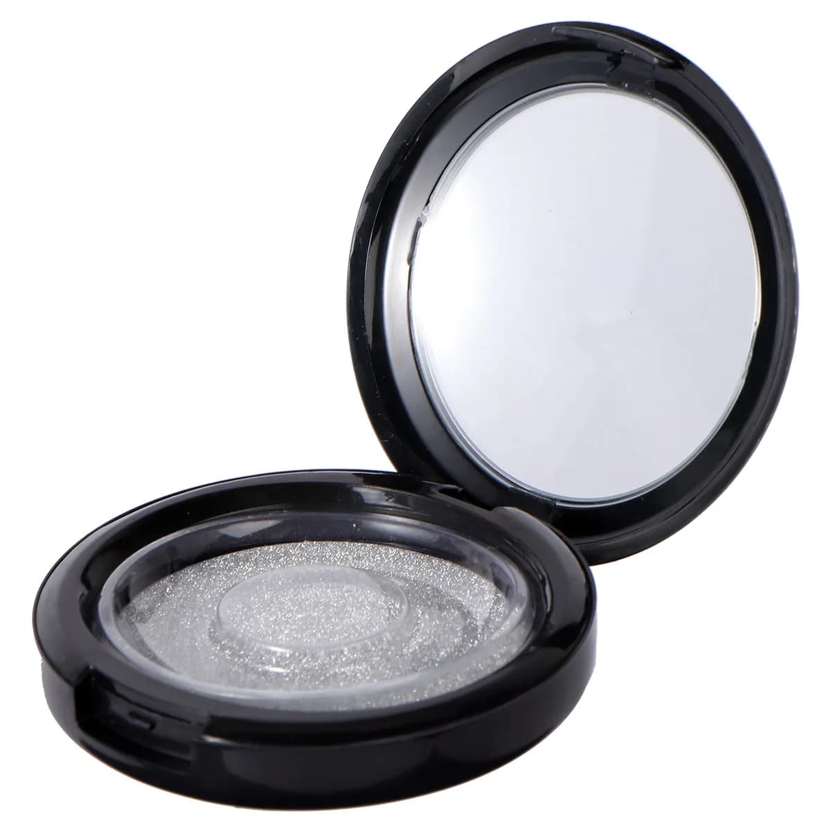 1 Pezzo Scatola Rotonda per Conservazione Ciglia Finte, Organizzatore Premium in Plastica, Accessorio Trucco Compatto e Portatile, Regalo Chic per Donne