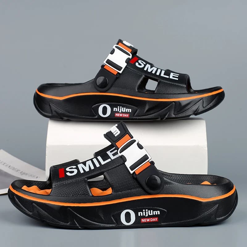 Nuove Ciabatte Massaggianti da Uomo 2025, Sandali da Interno ed Esterno, Comode Ciabatte Morbide da Spiaggia, Zoccoli Casual, Scarpe da Casa per Uomo e Donna