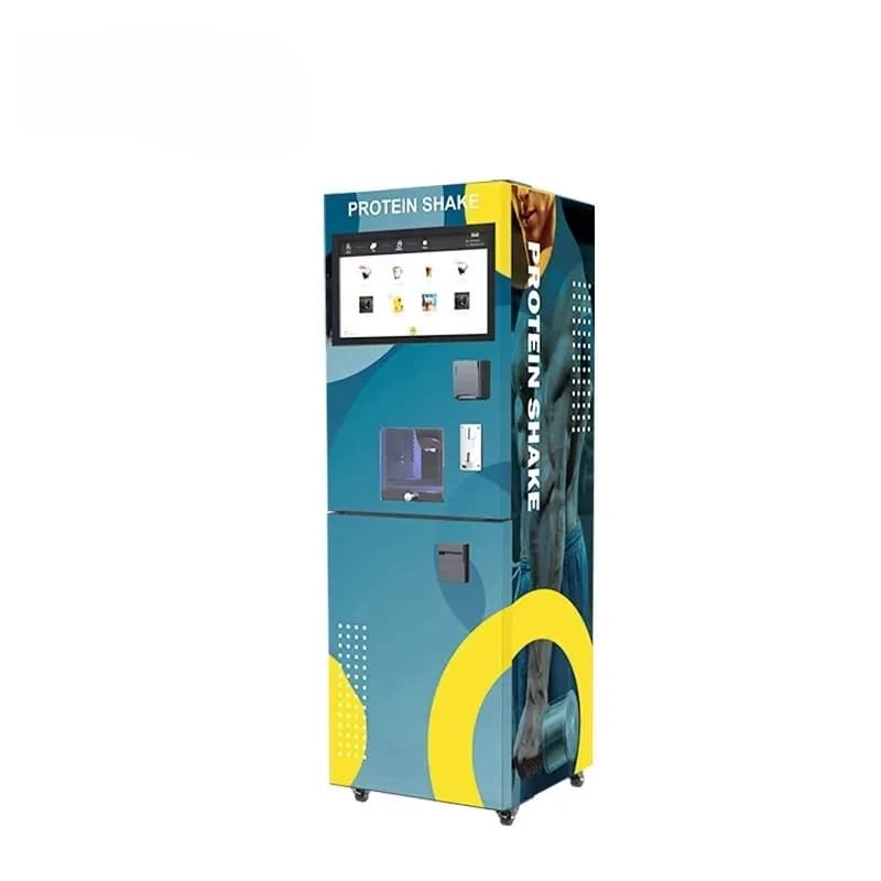 Custom Smart Dispenser for Protein Shake - Automatic Gym Dispenser for instant blending of coffee and multi-taste powder