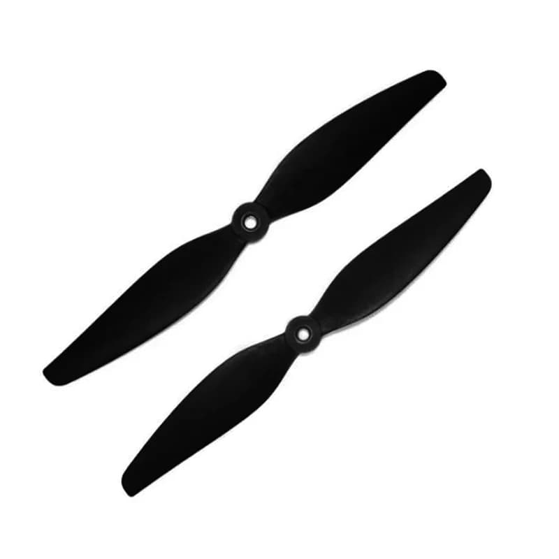 1 pair HQprop Cine8 (8 x4.5) two-wheel prop Black GRN 8 inch positive negative tips for FPV airplane accessories Drone RC