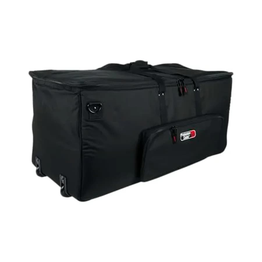 Borsa per Batteria Elettronica Serie Cases Protector, Leggera e Imbottita, con Imbottitura Interna Regolabile, Maniglia e Ruote - L