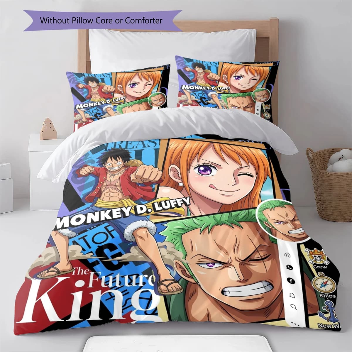 One Piece Comfortable Soft Duvet Cover, Children Bedding Gift Set, Extra Large Various Sizes -HE37