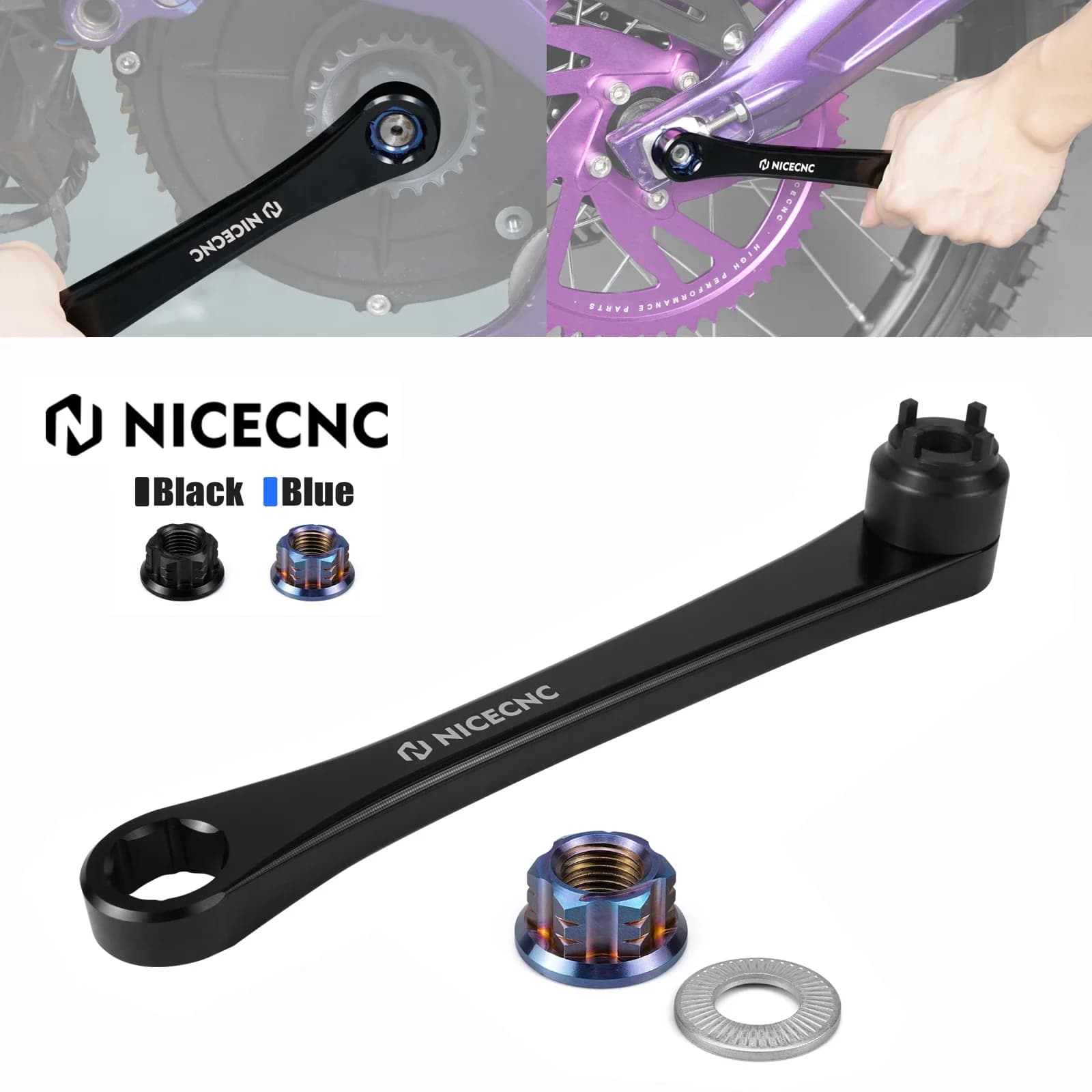 For Surron light bee X light bee S light bee L1E Segway X 160 X 260 Electric Bike Swingarm Multi Tool & Primary Belt Pulley Nut