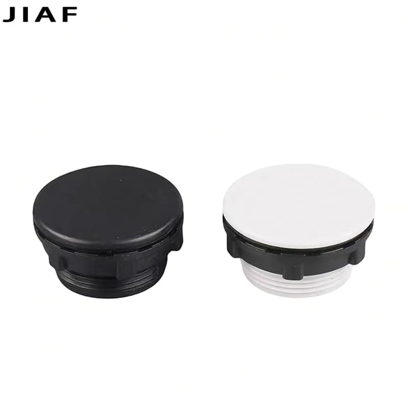 22mm 16mm 30mm ABS Plastic Hole Plugs Dustproof Waterproof Button Hole Plug Black Gray Distribution Cabinet Hole Blocking Caps