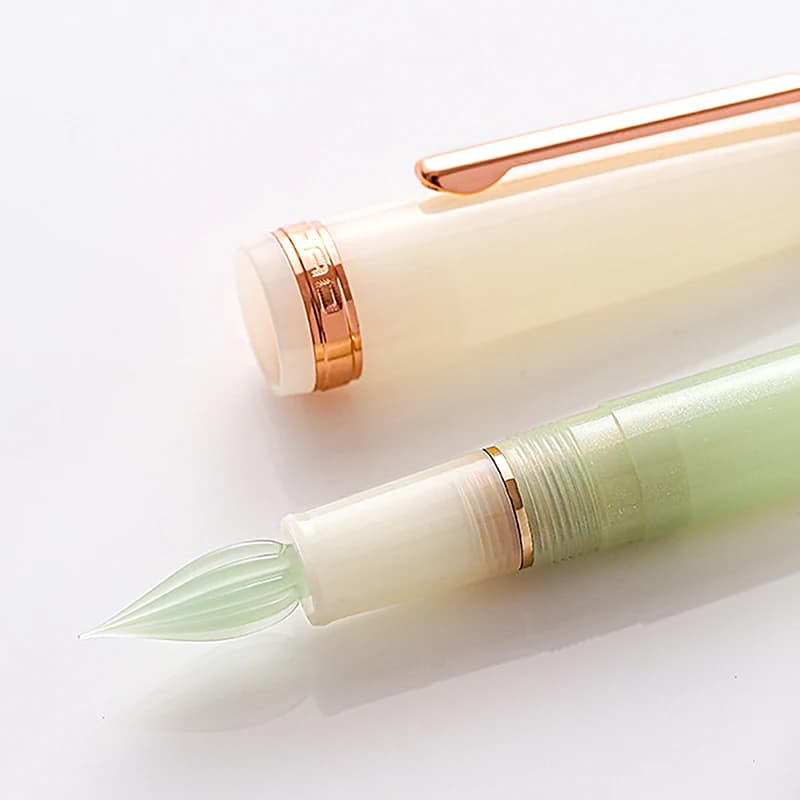 📚 Glass pen nib fit forjinhao 82 Fountain Pen Dip the pen tip in water Stationery Office School Supplies Writing Gift Pen
