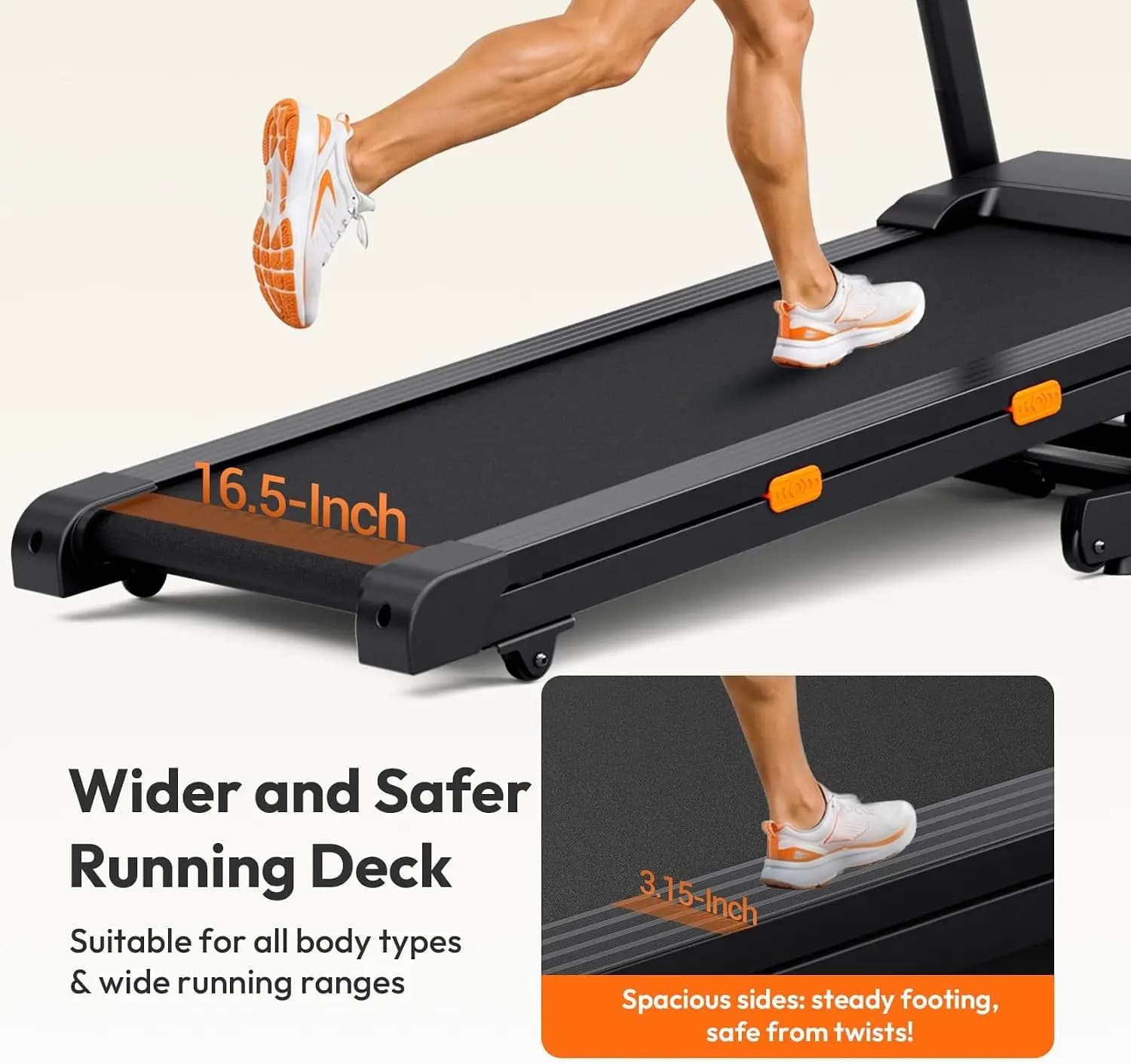 Incline Wide Belt Home Running Treadmill
