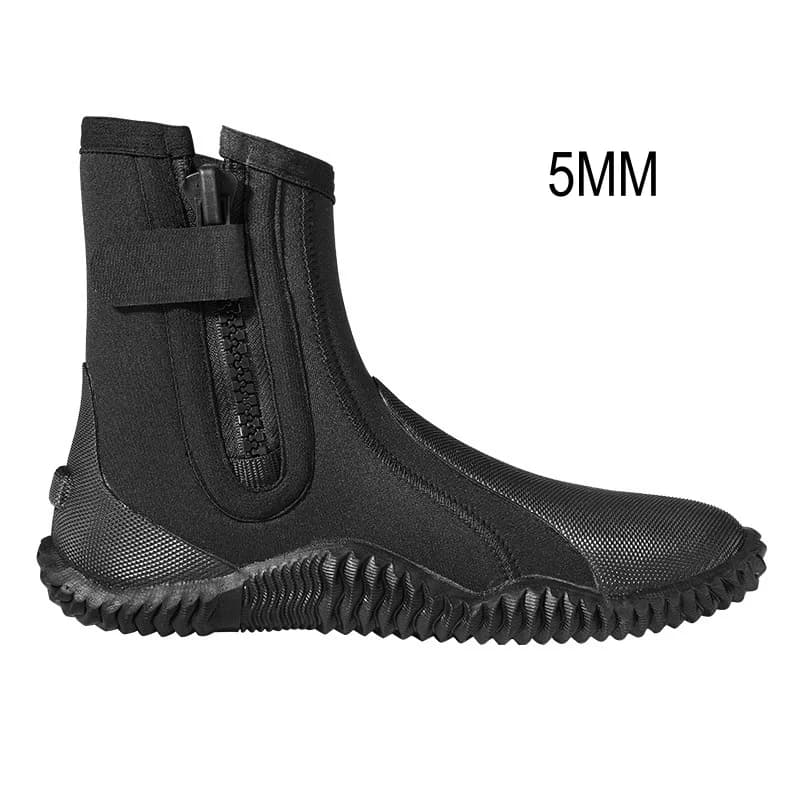 5MM Neoprene antiscivolo Surf Kayak Pesca subacquea Stivali da sub Scuba Tenere al caldo Snorkeling Alla deriva Vela Boathing Scarpe da nuoto