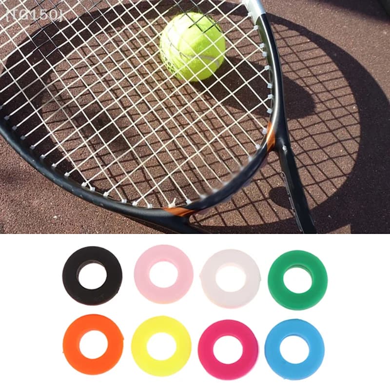 diJa diSet of 1/8 Vibration Sprinklers for Tennis Racket - Colorful Professional Shock Absorbers, Rackets Accessories