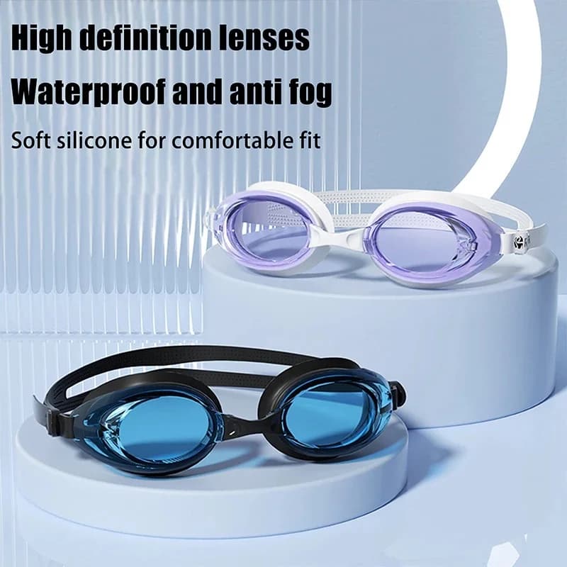 Professional Swimming Goggles for Adults Men Women Professional Pool Waterproof Anti Fog Swimming Eyewear UV Protection