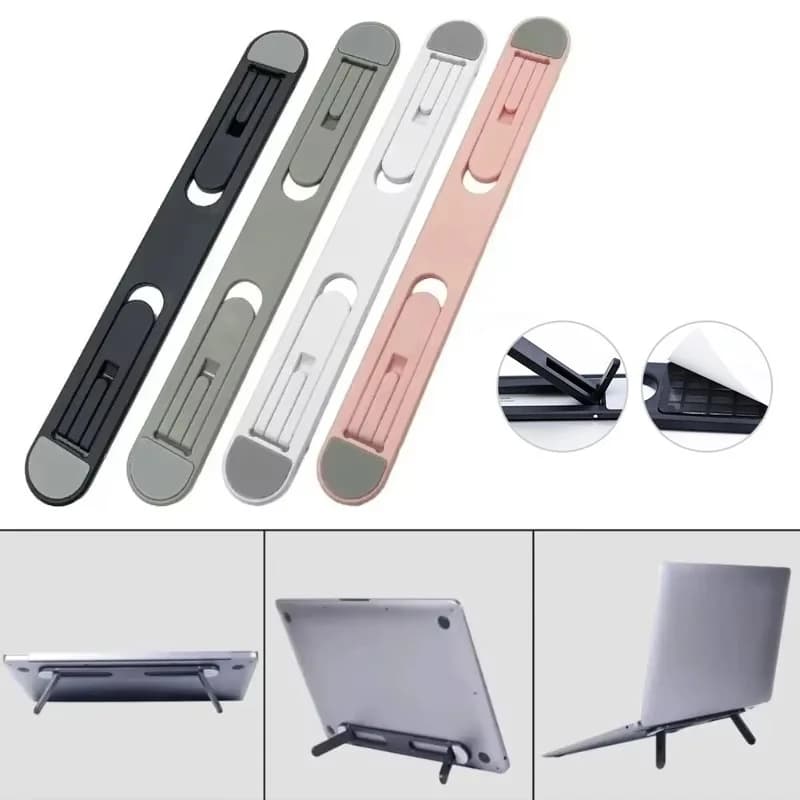 Supporto universale per laptop, supporto di raffreddamento invisibile e regolabile, supporto portatile per MacBook Pro 13 15 Air, notebook Lenovo