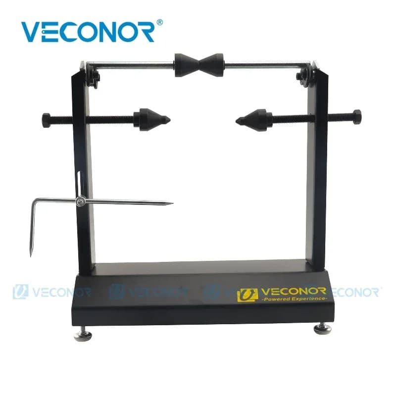 Motorcycle Bike Wheel Balancer Rim Tire Alignment Balancing Tools Manual Wheel Turing Stand with Adjustable Centering Cones
