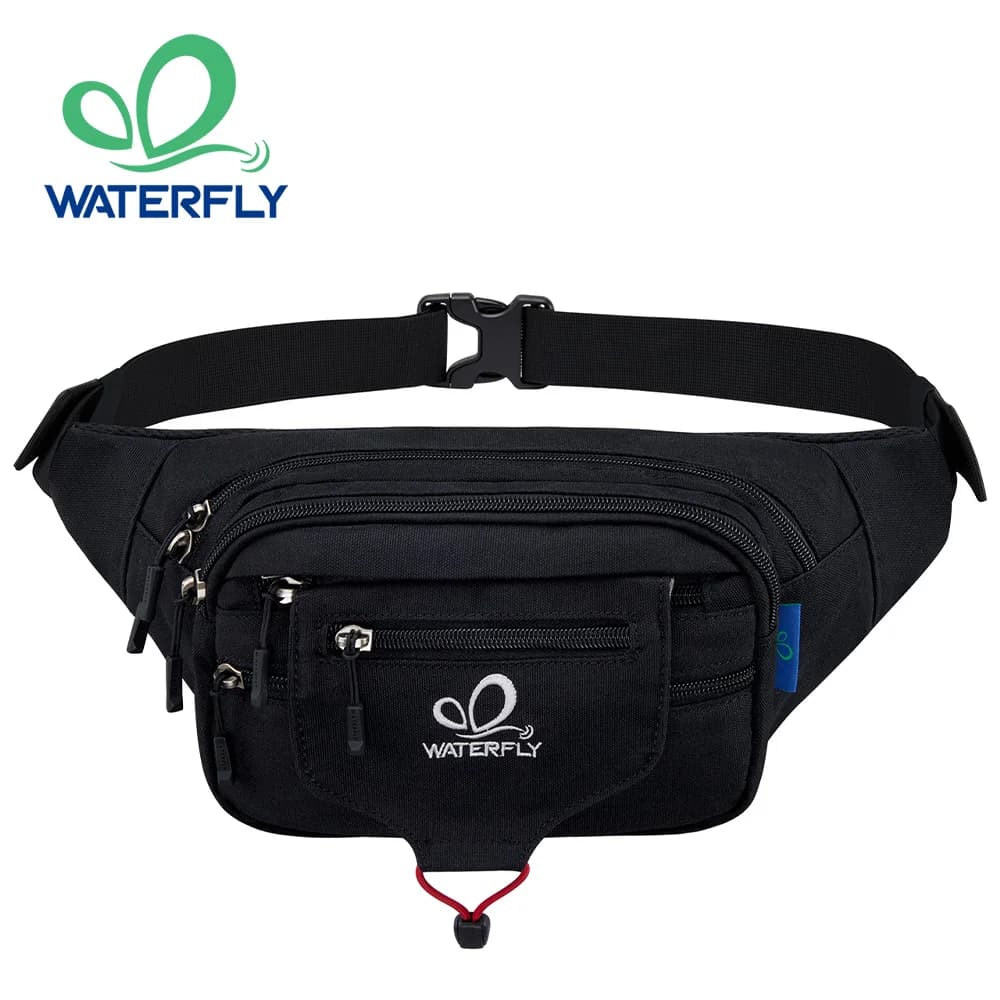 WATERFLY Marsupio grande marsupio multitasche donna uomo marsupio runner marsupio per passeggiate da jogging