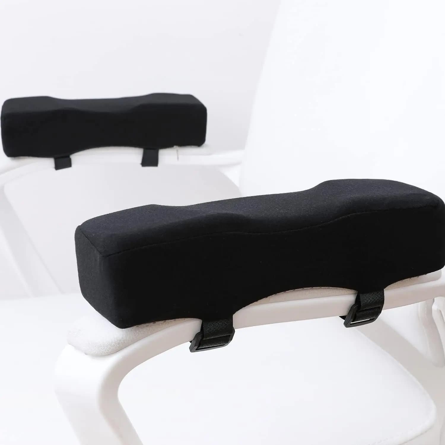 Set of 2 Extra Ergonomic Bearings 2 Inch Memory Foam for Office Chairs and Gaming Arms