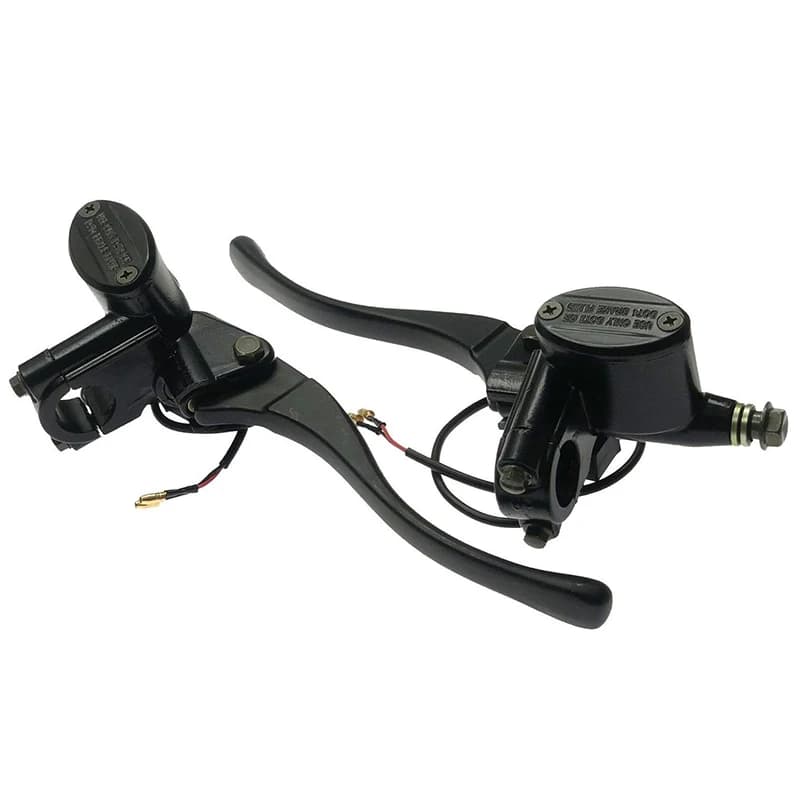 1 pz sinistra/destra manubrio disco freno pompa superiore per Scooter elettrico moto bici