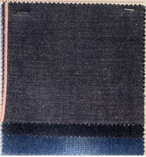 Tessuto Denim Grezzo Selvedge Viola Chiaro da 16oz per Jeans a Gamba Dritta - Materiale Personalizzato per Ingrosso e Dropshipping Gratuito W304930-DX