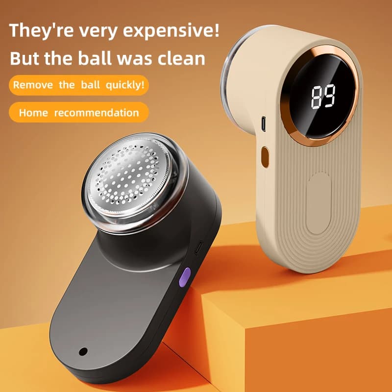 Nuovo levapelucchi per abbigliamento LED elettrico digitale levapelucchi a pellet USB ricaricabile Fuzz tessuto rasoio maglione Dropshippin