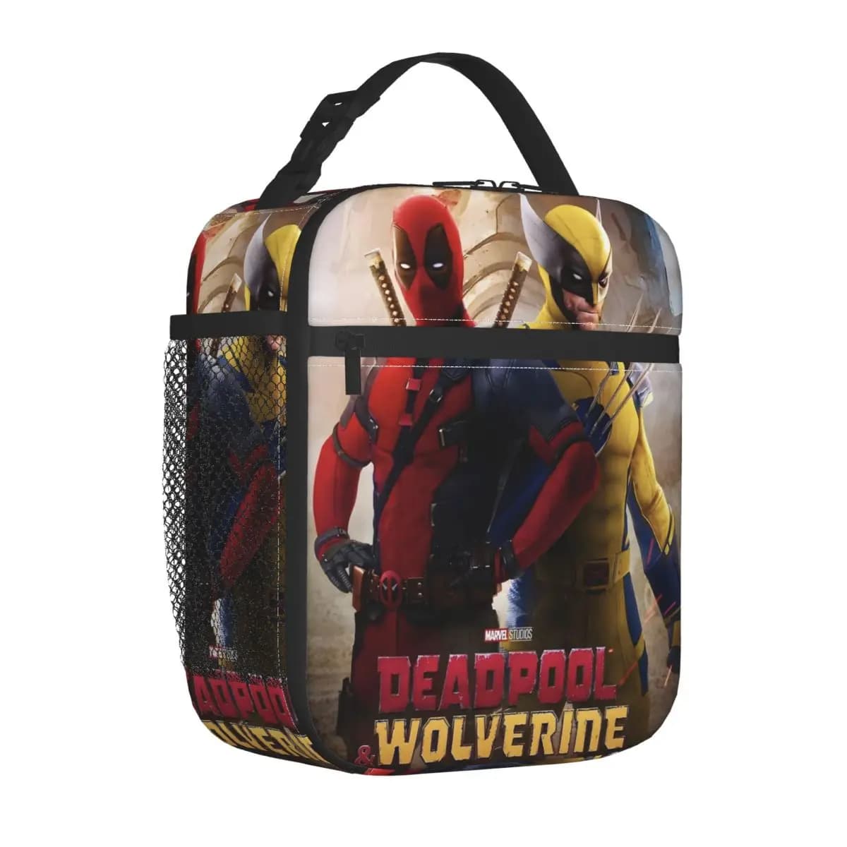 D-Deadpooles-Anime Thermal bag for lunch, office, portable bag for food, heat container for lunch