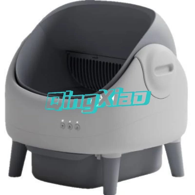 Lettiera per Gatti Completamente Automatica e Autopulente, Extra Large, Aperta, Anti-Schizzi, Anti-Odore, Toilette Elettrica Intelligente per Gatti Multipli e per la Salute del tuo Animale