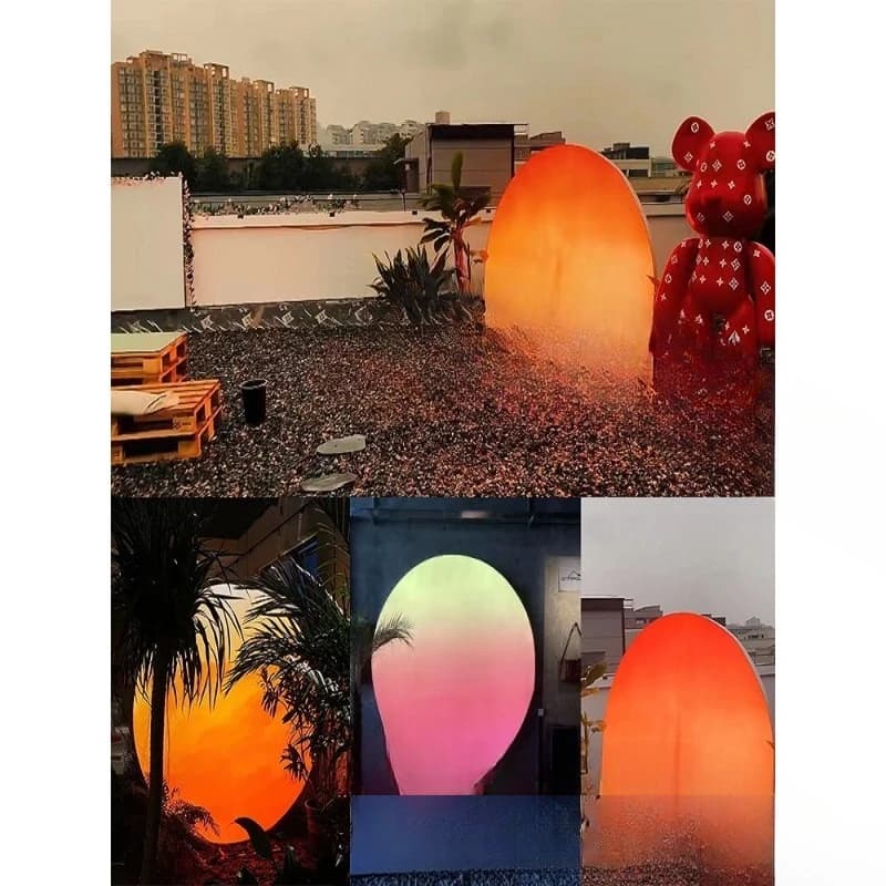 Outdoor camping Internet celebrity photo clock in props, wedding atmosphere background wall