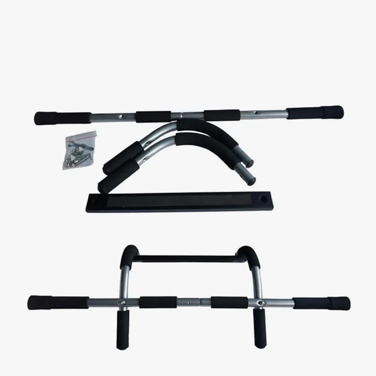 Traction bar and Chin-up Adjustable from Door for Home Gym, Foldable and Wall Mounted
