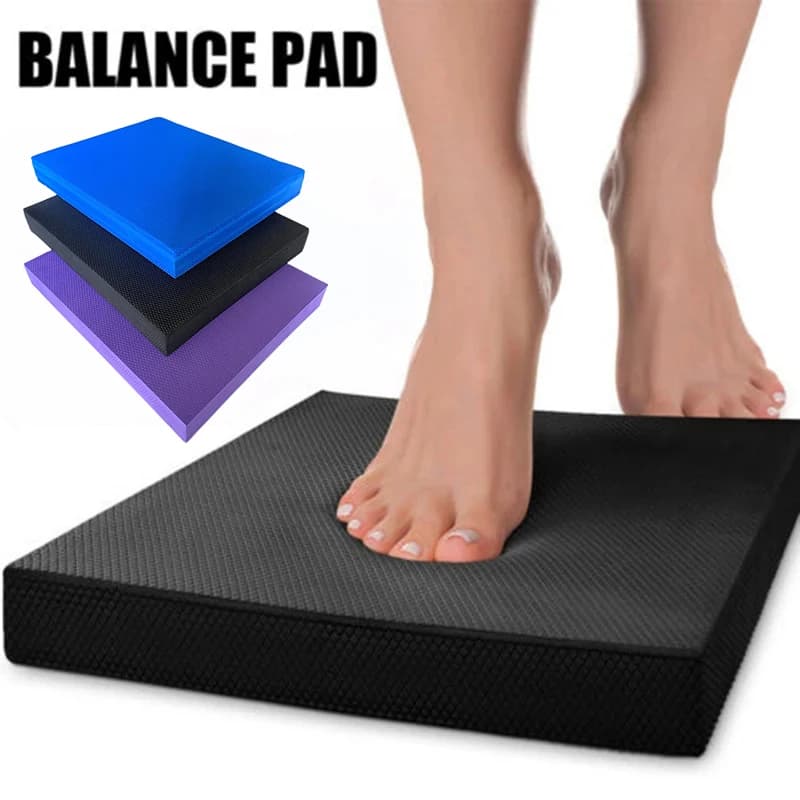 Yoga Mat Soft Balance Mat Foam Exercise Mat Pilates Balance Board for Fitness Training Body Building