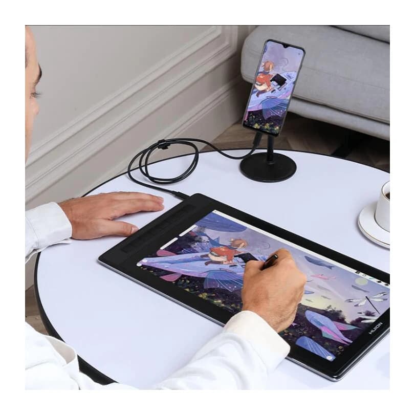 13.3 Inch 2.5K Resolution Dual-purpose Portable Graphic Pen Tablet Drawing Monitor