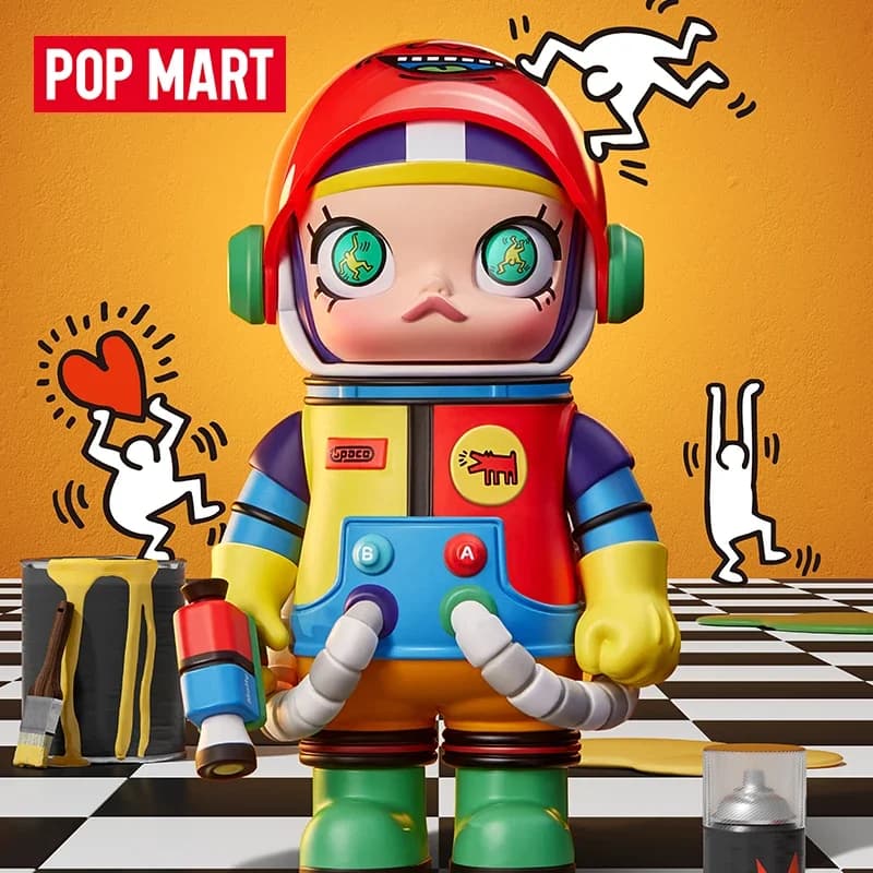 POP MART MEGA COLLEZIONE 100% SPACE MOLLY SERIE Genuino Scatola Cieca Scatola Mistero Indovina Borsa Giocattoli Bambola Cute Anime Figura Desktop