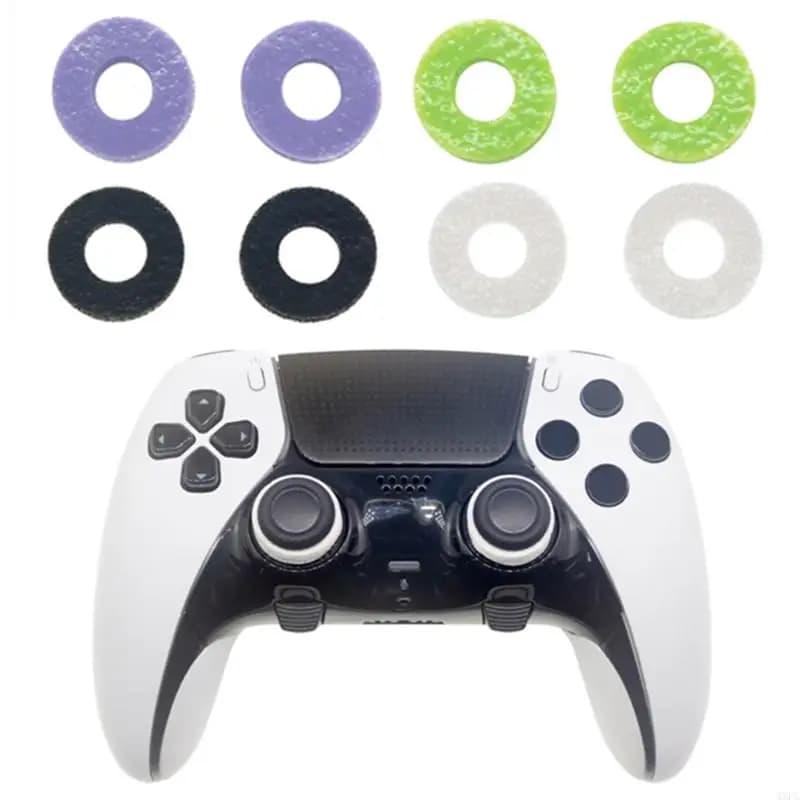 8 anelli di assistenza alla mira per controller di gioco PS5 PS4 Switch PRO, anelli di precisione ausiliari in spugna per il controllo del movimento