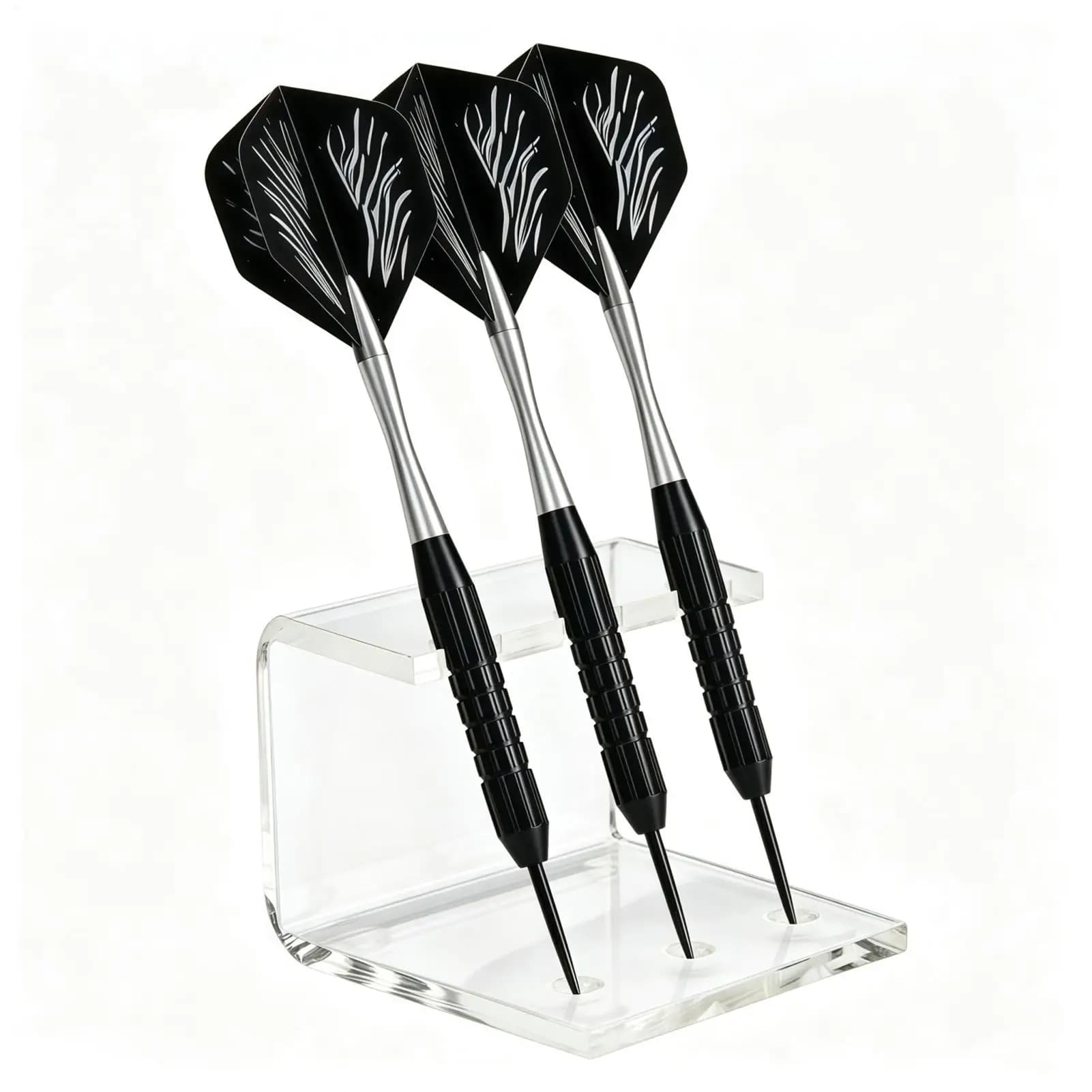 Holder For Darts Acrylic Display Holder Soft Tip Dart Display Stand For Players Collectors Beginners Professionals Competitors