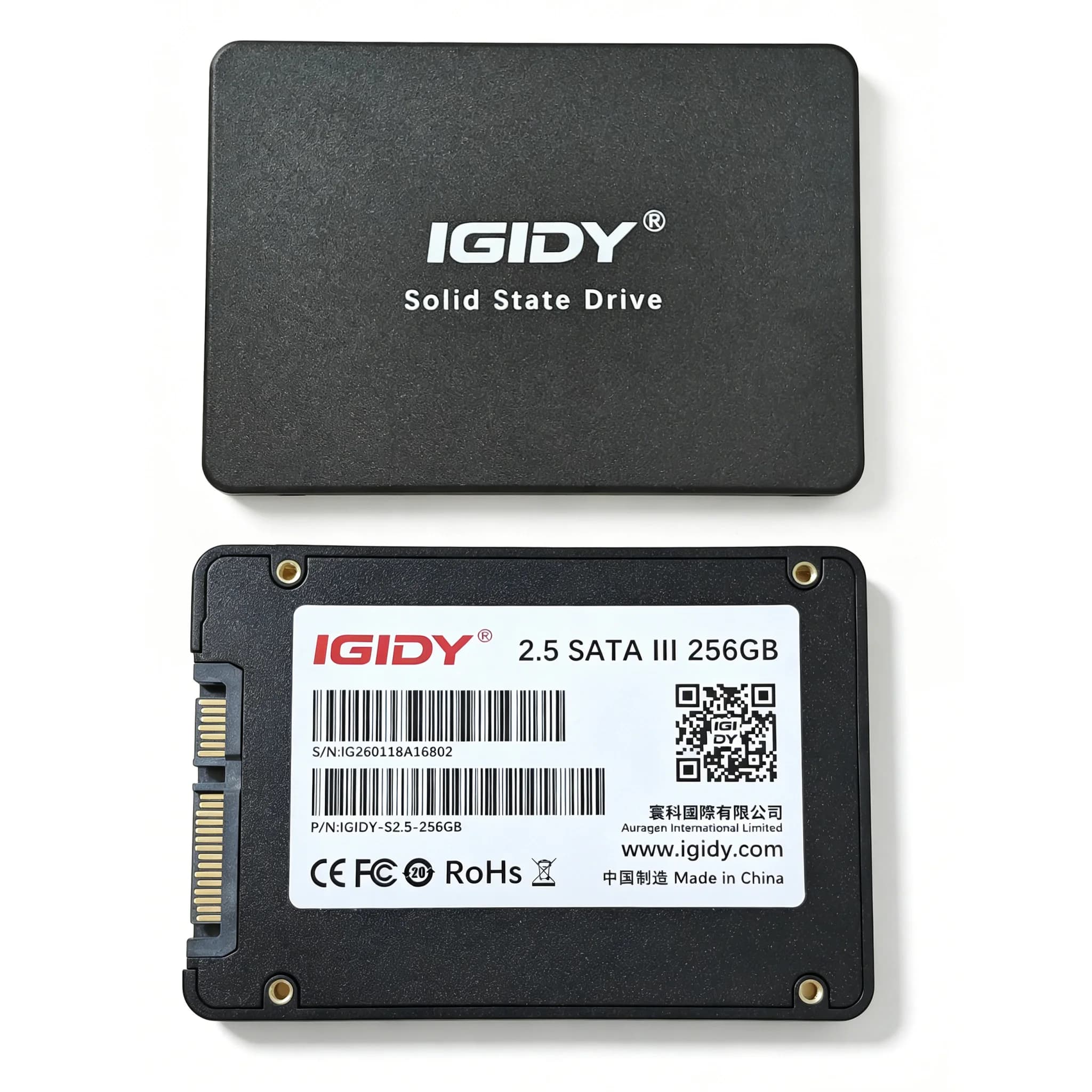 SSD SATA 3.0 da 2,5'' 128GB/256GB Unità a Stato Solido Interna - Velocità di Lettura fino a 570MB/s, 3D TLC NAND, Sottile 7mm per Laptop/Desktop