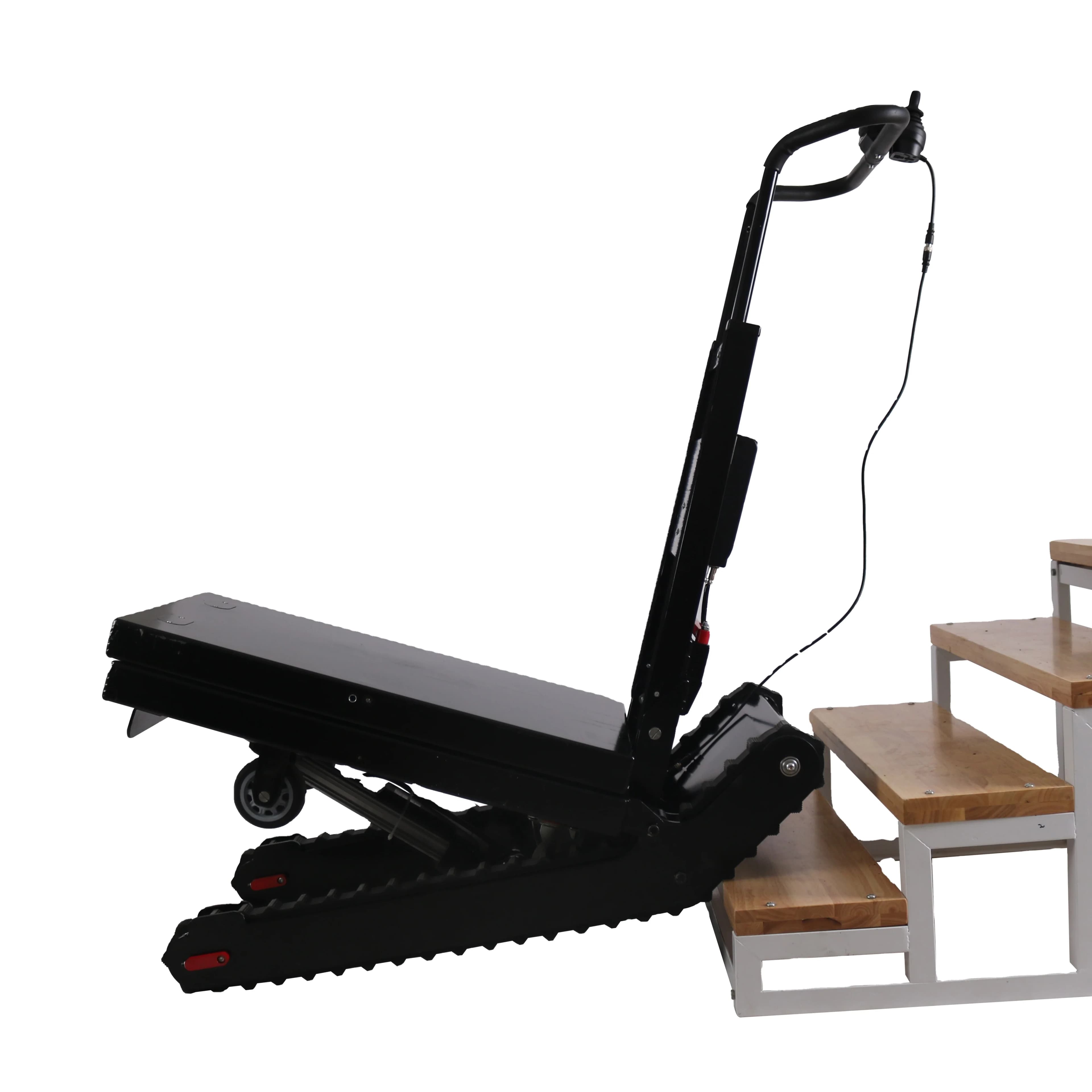 Carrello elevatore idraulico a forbice portante per ascensore manuale prodotto in Cina