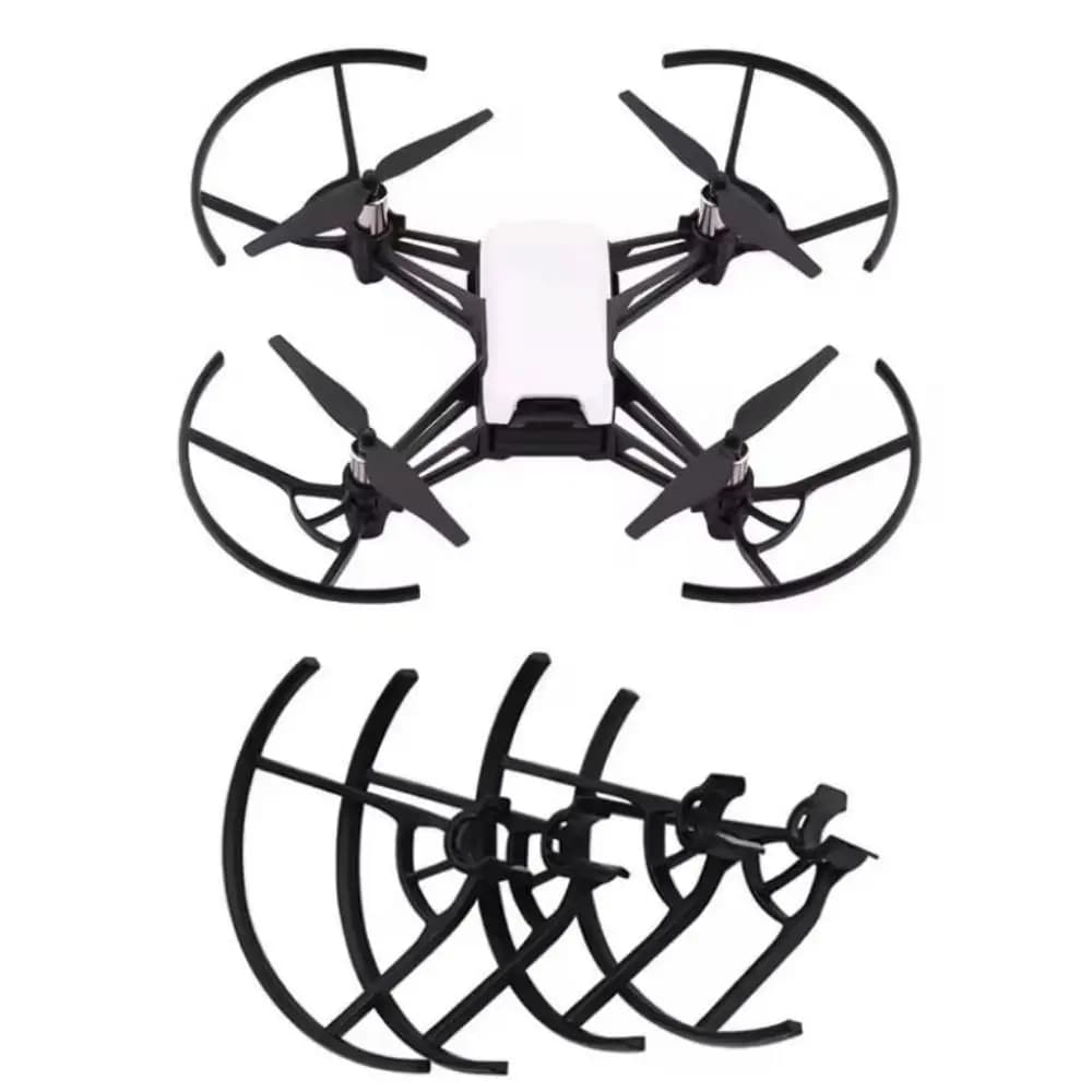 Nuovo Protezione Elica Nera in Plastica 5.6*8.2cm Accessori Protettivi per Drone Paraurti Elica per DJI Tello Drone