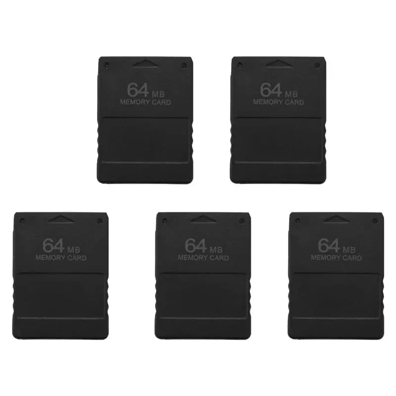 Voltvibe-5X New 64MB Memory Save Card For Playstation 2 PS2 Console Game