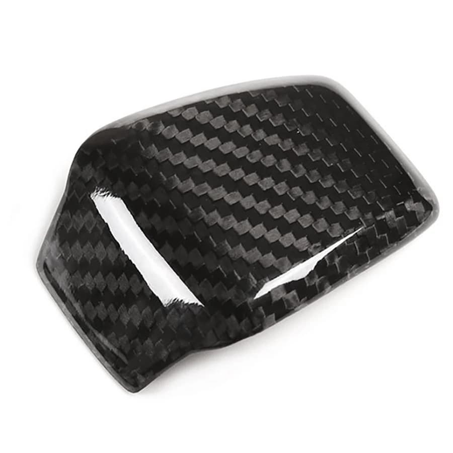 Cornice Decorativa in Vera Fibra di Carbonio A66P per Volante, Striscia di Copertura, Base a V per Alfa Romeo Giulia Stelvio 2020-2021