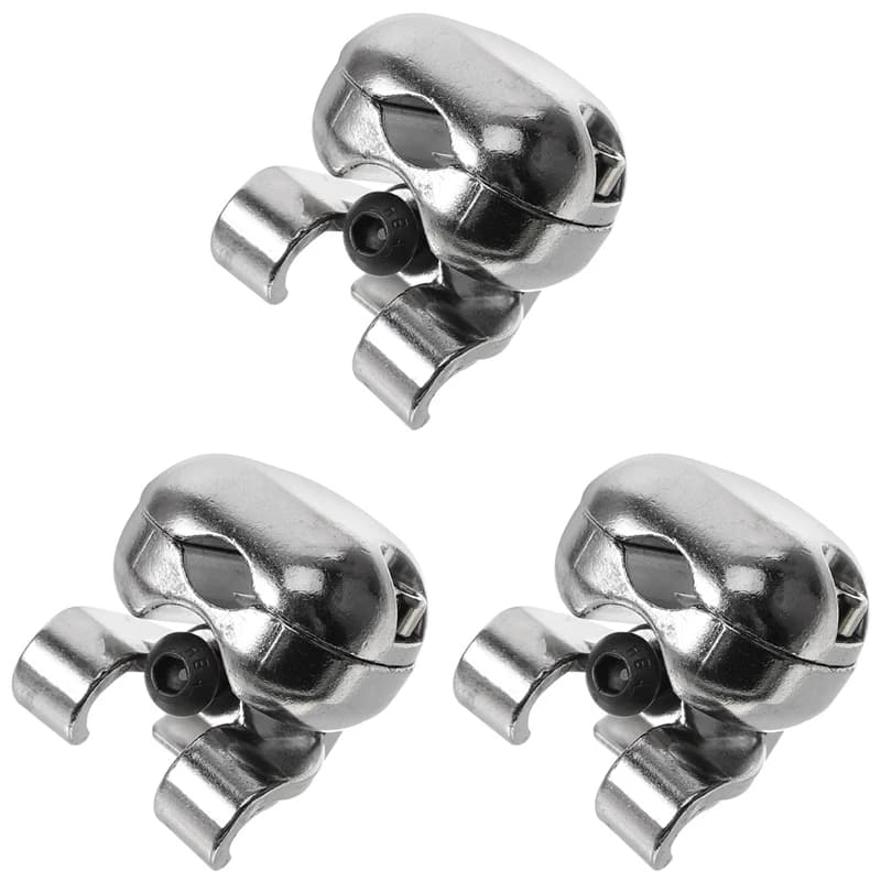 3X Battery Holder Flat Arm Spool Rack Tube Boom Attachment Tool Bearing Clip