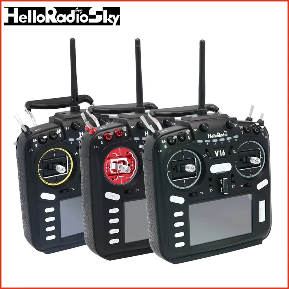 Telecomando HelloRadio V16 /V16 pro /V16 Max ELRS /4 in 1 Multi EDGETX Hall Gimbals