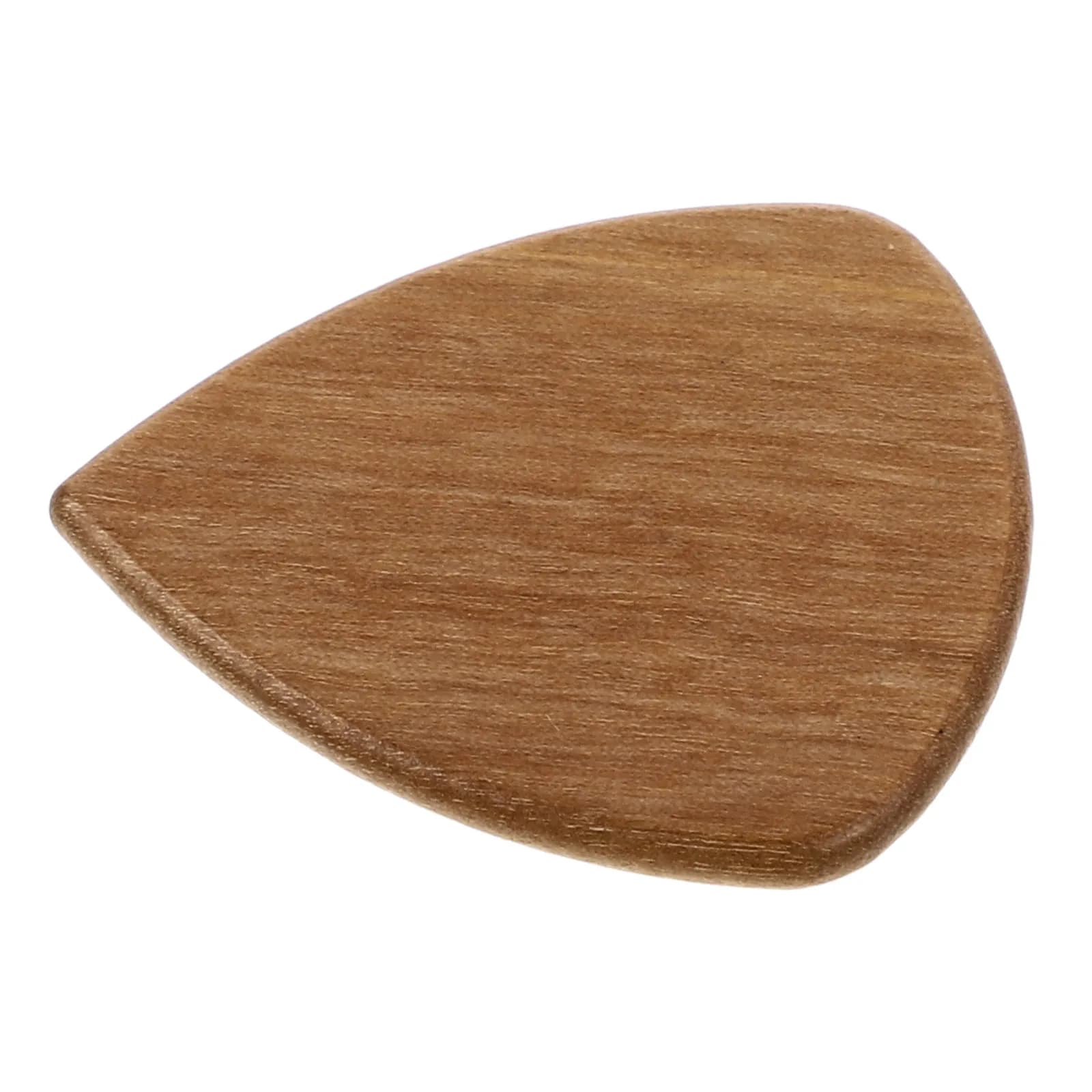 Plettro per Chitarra in Legno d'Ulivo, Compatto e Leggero, Superficie Liscia, Bordi Puliti, Protezione per le Dita, Accessorio per Pratica di Chitarra