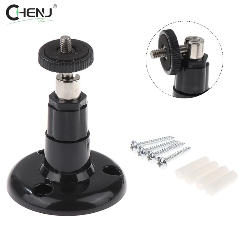 Support for wall mounting bracket metal support for safe rotating CCTV camera for security surveillance camera
