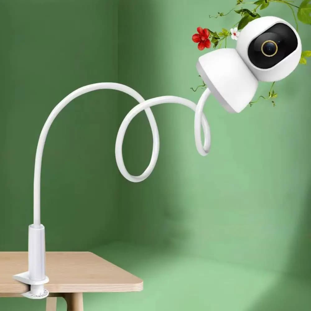 Supporto per clip per telecamera di sicurezza senza punzonatura Culla regolabile per bricolage Libro Clip da tavolo Forniture sicure
